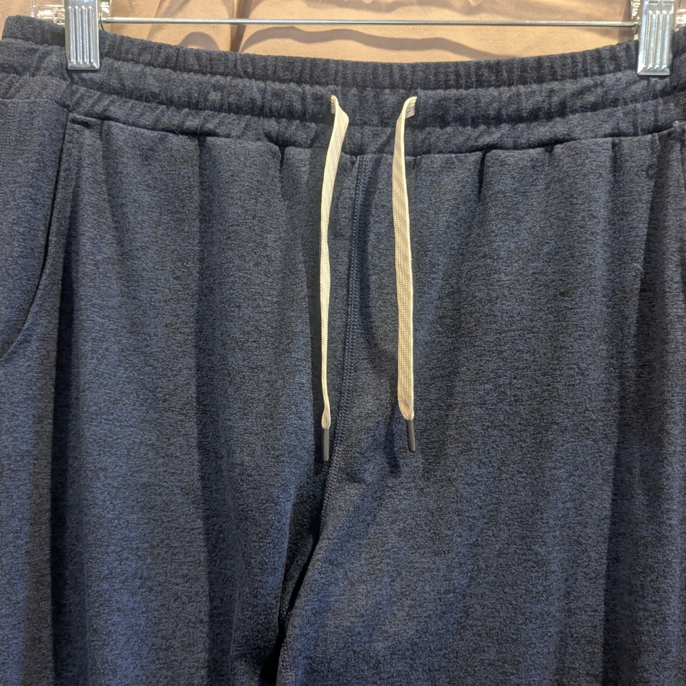 Vuori Heathered Blue Performance Jogger Pants Small - Picture 2 of 5